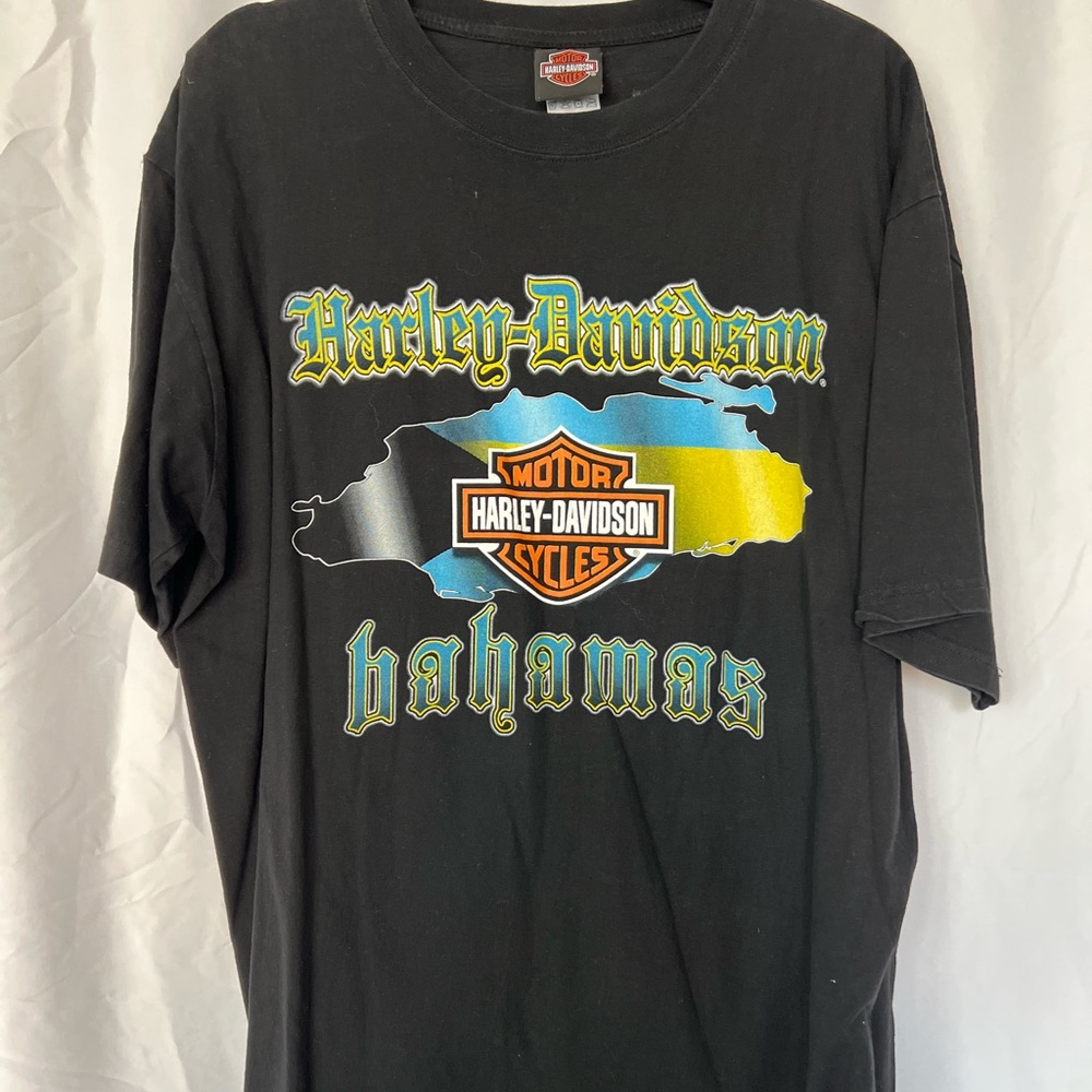 Harley- Davidson Black Bahamas T-shirt